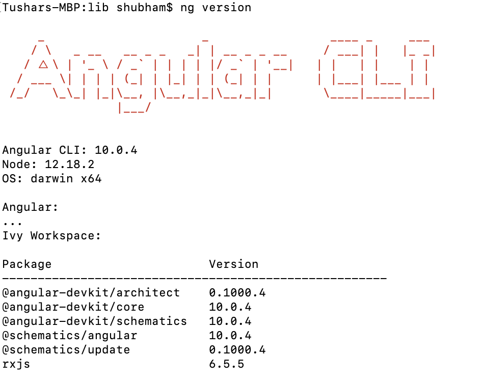 Install angular CLI Latest